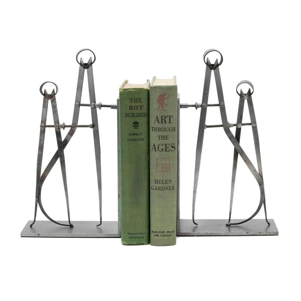 Pendulux - Draftsman Metal Bookends‎ - $189 New